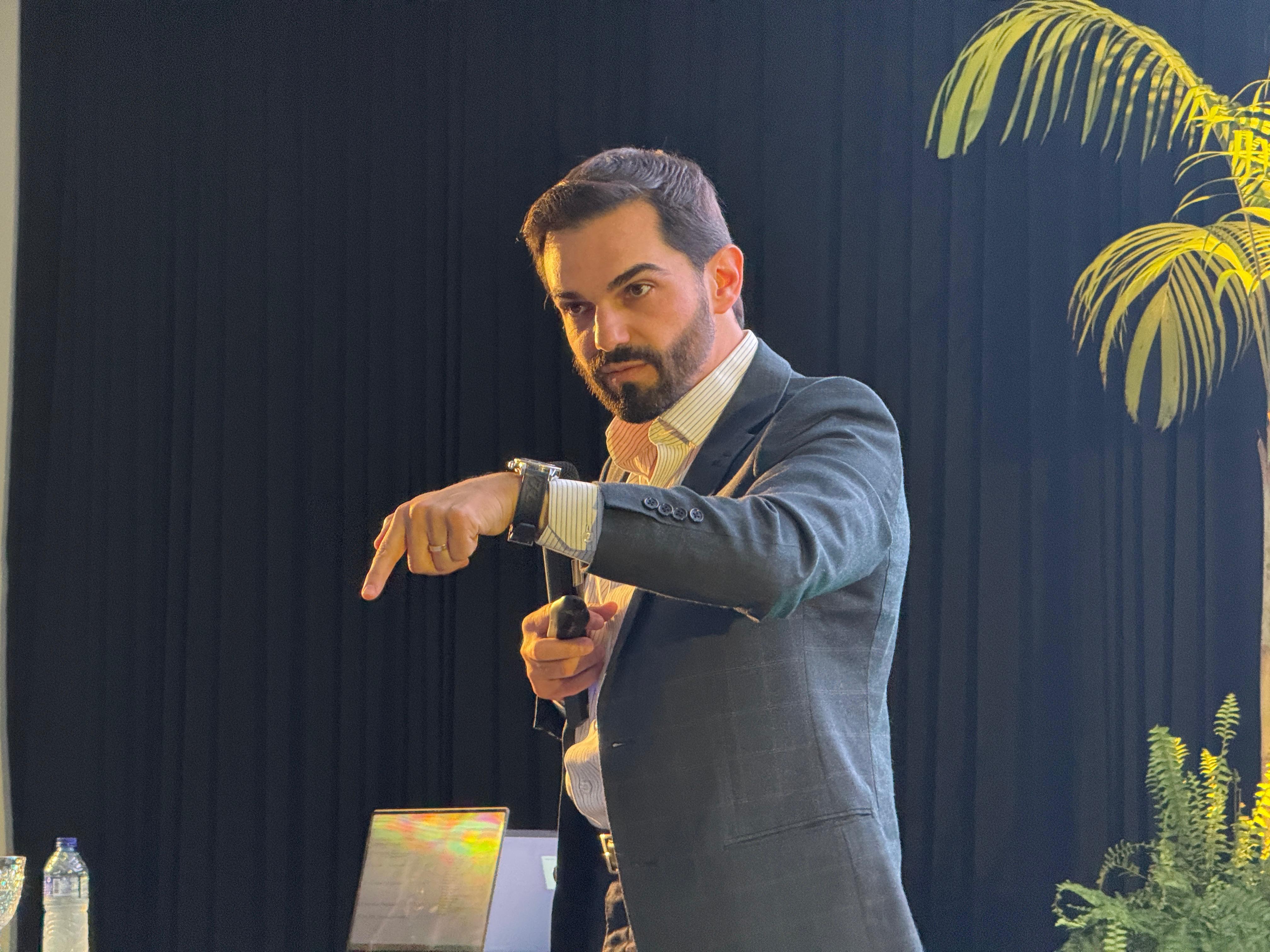 Registro do evento